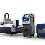 posizionamento della luce rossa macchina di taglio laser cnc metallo semplice operazione