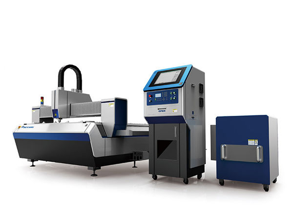 posizionamento della luce rossa macchina di taglio laser cnc metallo semplice operazione