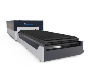 macchina da taglio laser in fibra di metallo piastra / tubo 1000 watt usa testa di taglio lasermech