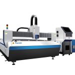 macchina per taglio laser in fibra di metallo ad alta efficienza, taglierina per lamiera in acciaio inossidabile