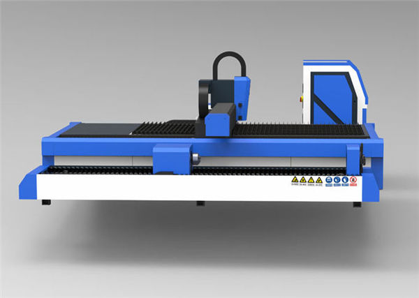 Parametro tecnico: area di lavoro 3000 * 1500mm Controller + Heigh follower Sorgente laser cipria Sorgente laser fibra Sorgente laser 1500W Lunghezza d'onda 1070nm ± 10nm Testa laser Ingranaggio e cremagliera opzionali Germania Guida Rail Taiwanese HIWIN Precisione di posizionamento ≤ ± 0,04mm Spessore di taglio 1-20mm Velocità di taglio massima 40000mm / min (secondo i materiali) Tensione di lavoro AC220V / 110V ± 10% 50Hz / 60Hz Larghezza min linea ≤0,12 mm Trasmissione Yaskawa servo 850 W + riduttore FASTON Asse Z Yaskawa 400 W + freno Raffreddamento ad acqua Struttura 10 mm Spessore Tubo d'acciaio saldato, portale in lega di alluminio Consumo di energia ≤7.5KW
