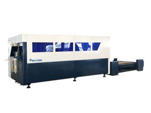 macchina da taglio laser a fibra cnc a piattaforma singola, taglierina per lamiera