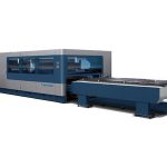 macchina automatica per taglio laser in fibra cnc a fascio