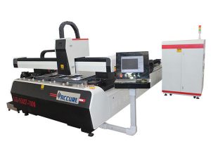 macchina per taglio laser in fibra di cnc con piastra in lega di acciaio ad alta efficienza