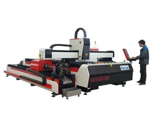 tagliatrice del metallo del laser della fibra 500w 800w 1kw 800mm / s velocità operativa