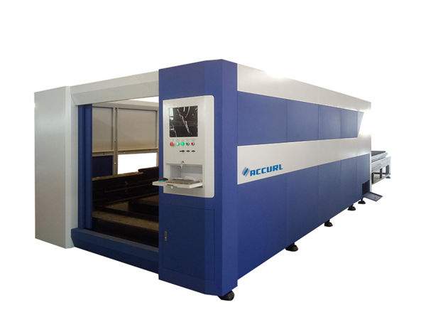 Macchina per taglio laser in acciaio 380v / 50hz, taglierina laser a fibra ottica intelligente