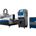 tagliatrice del tubo del laser della fibra dell'azionamento doppio alta velocità di taglio per l'elaborazione di industria
