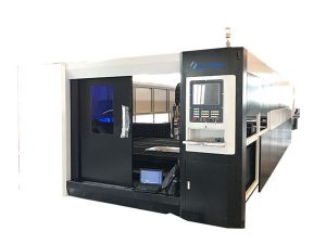macchina da taglio laser in fibra di acciaio inossidabile per lamiera 1000w alta precisione